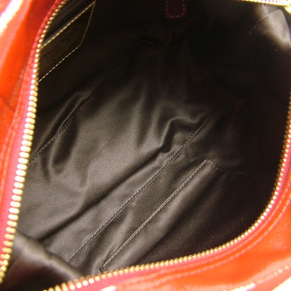 FASHIONPHILE COACHPatentPoppyLuxeySatchelRuby 9 of 11
