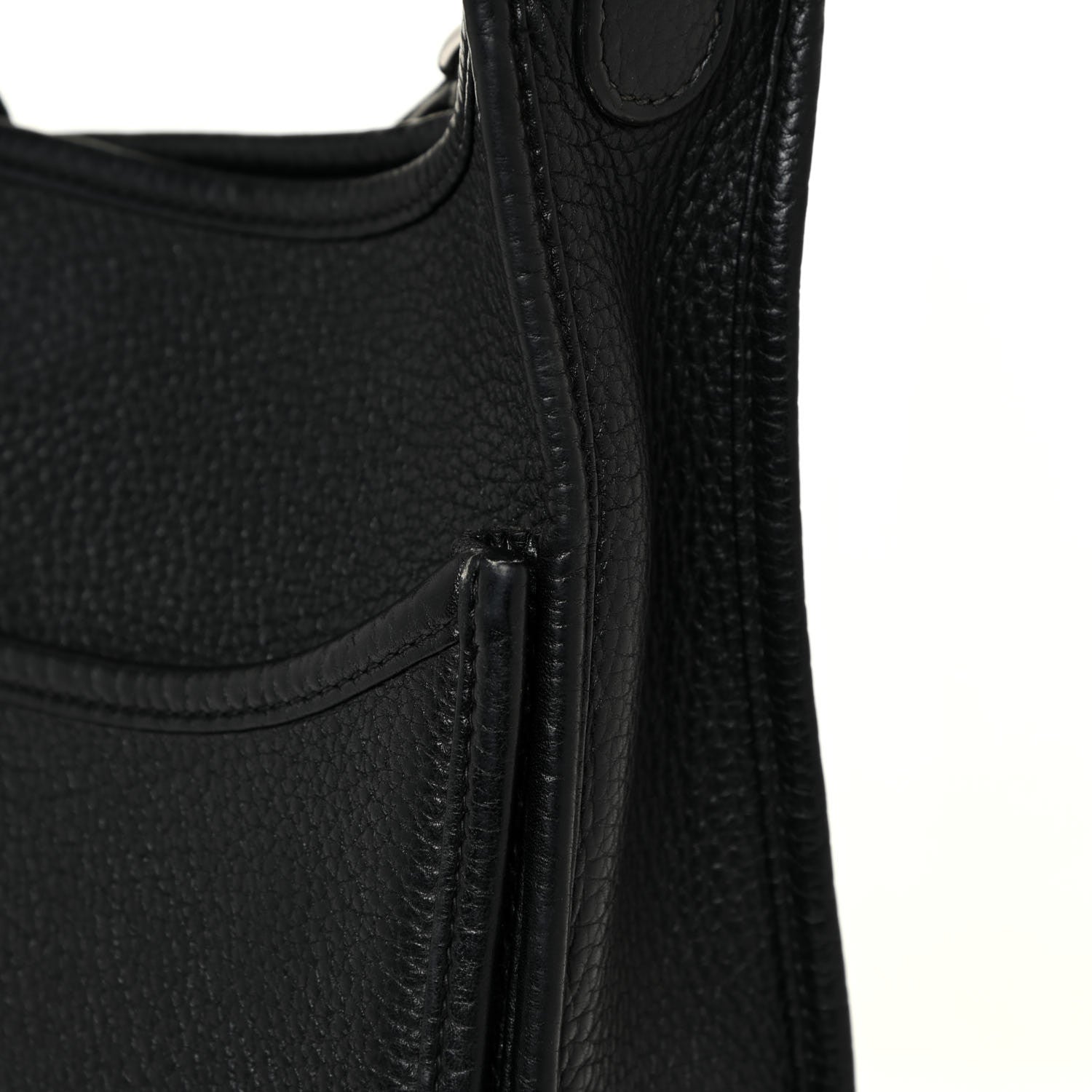 Hermes Taurillon Clemence Evelyne III PM Black 13 of 16