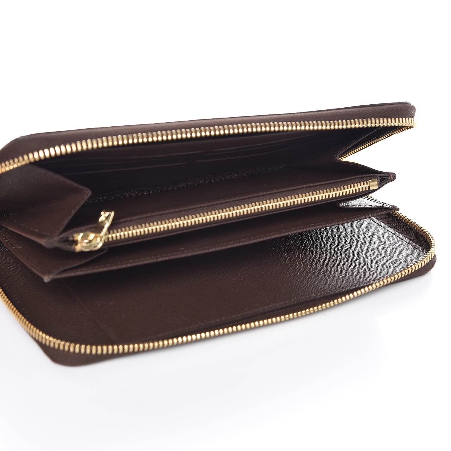 Louis Vuitton Damier Ebene Zippy Organizer Wallet 5 of 8