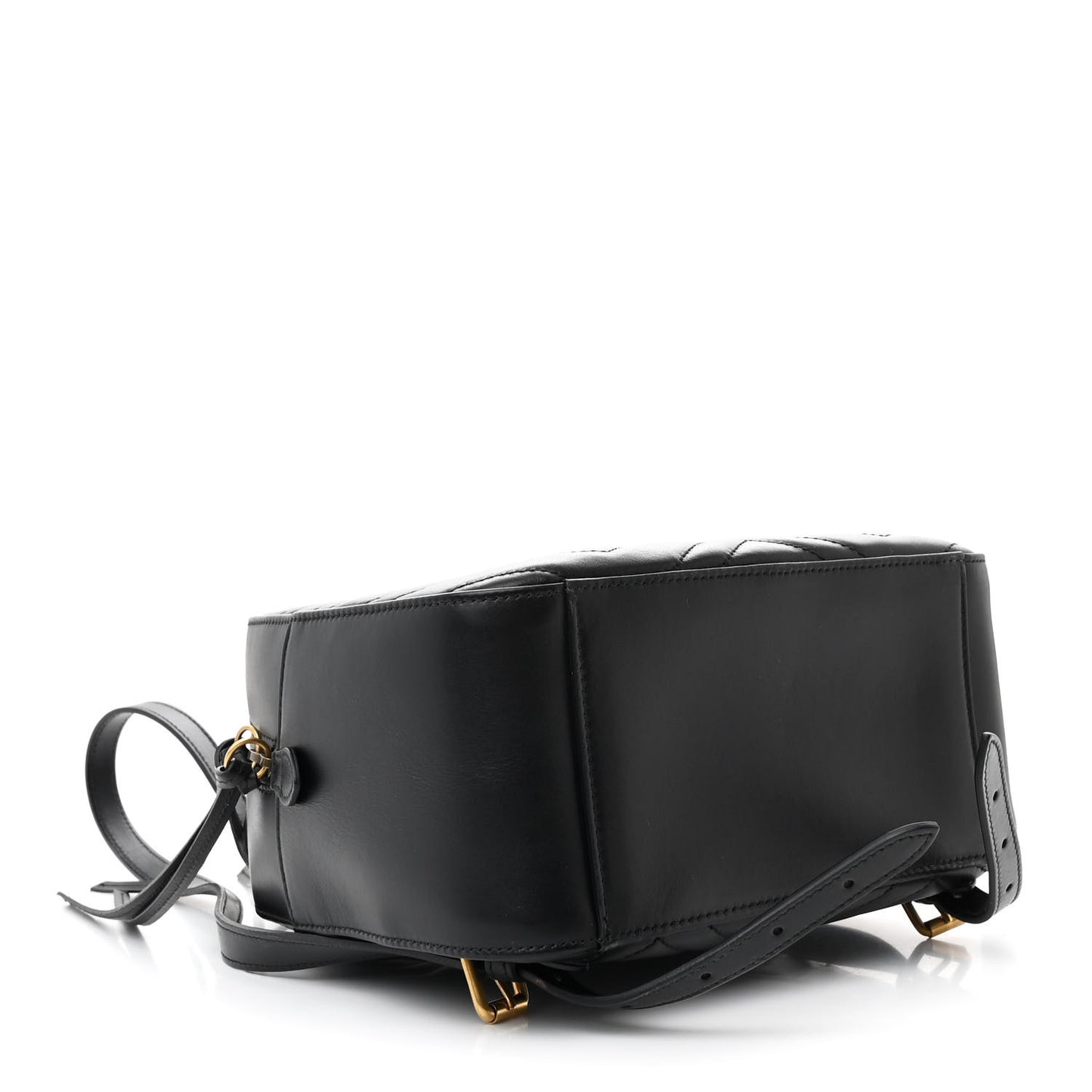 Calfskin Matelasse GG Marmont Dome Backpack Black