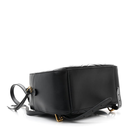 Gucci Calfskin Matelasse GG Marmont Dome Backpack Black 4 of 10