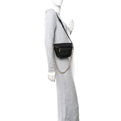 Louis Vuitton Empreinte Mini Bumbag Black 2 of 11
