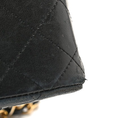 Chanel Lambskin Quilted Small Double Flap Black 13 of 14