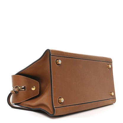 Celine Smooth Calfskin Medium Ring Bag Tan 4 of 9