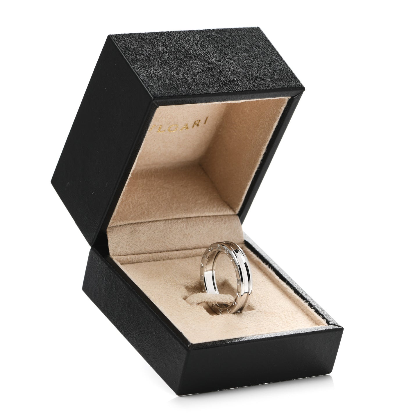 18K White Gold B.Zero1 One-Band Ring 58 8.5