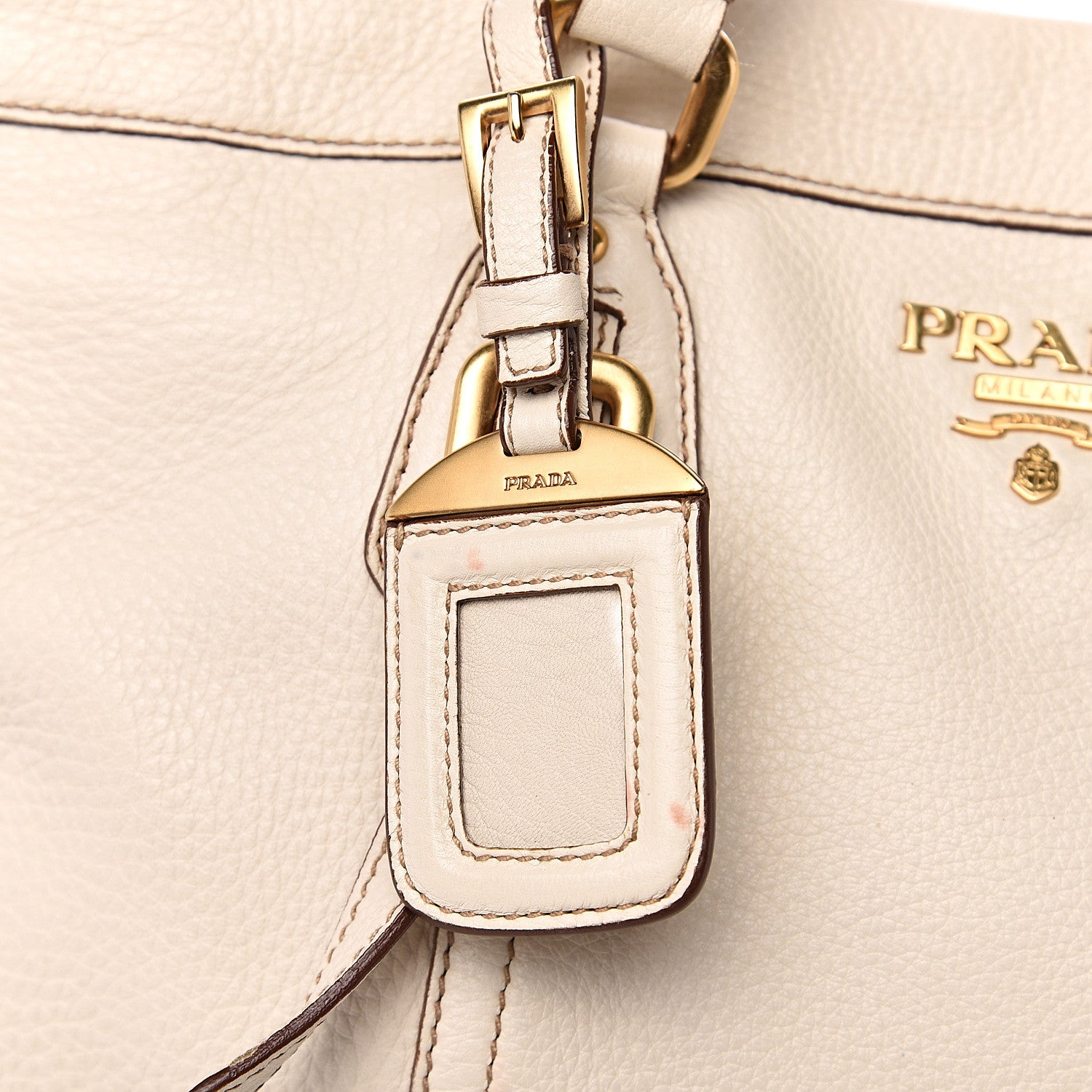 Prada Cervo Antik Tote Cera 9 of 26