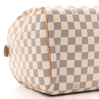 Louis Vuitton Damier Azur Speedy 30 8 of 9