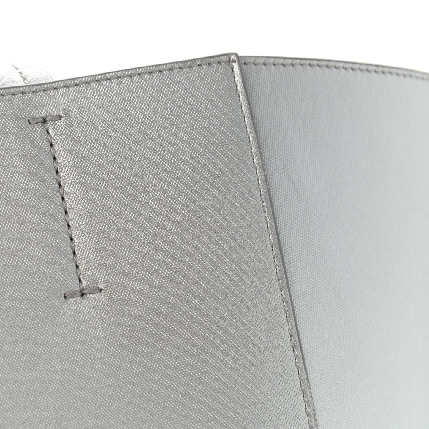 Metallic Calfskin Horizontal Cabas Phantom