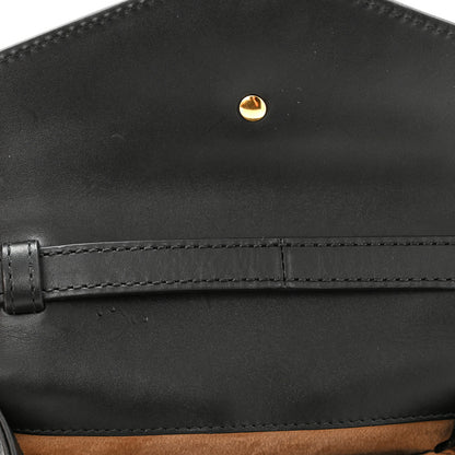 Gucci Calfskin Mini Sylvie Top Handle Bag Black 11 of 11