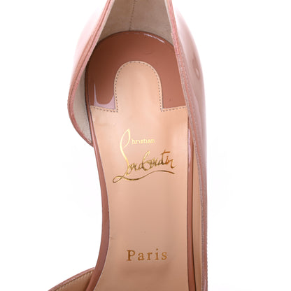 Christian Louboutin Patent Iriza 100 Pumps 40.5 Nude 7 of 8