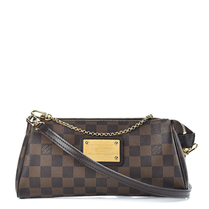 Louis Vuitton Damier Ebene Eva Clutch 1 of 10