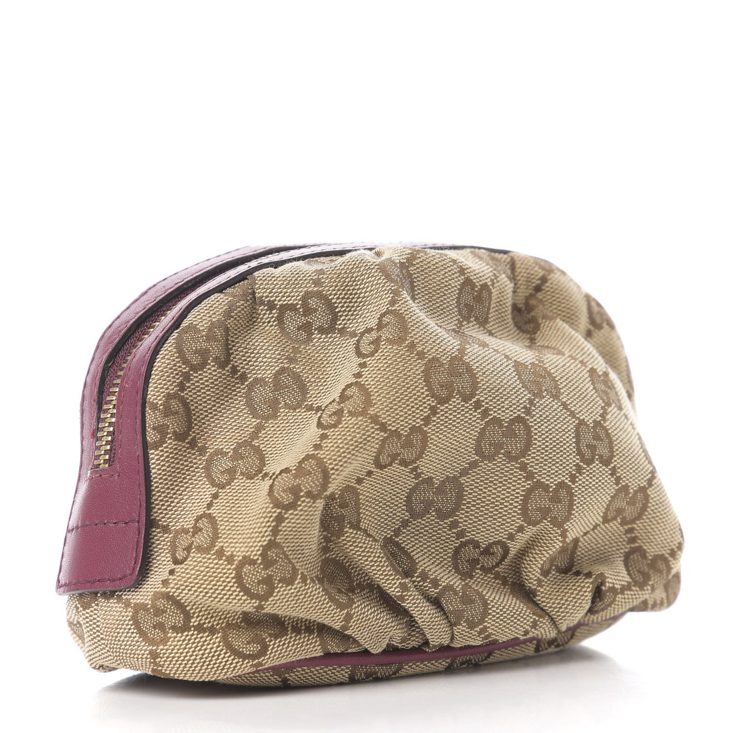 Monogram Medium Bamboo Cosmetic Case Bordeaux