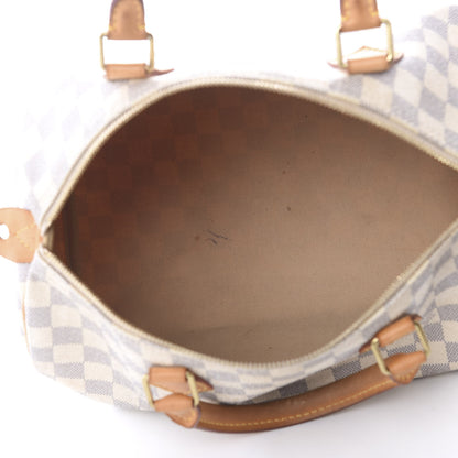 Louis Vuitton Damier Azur Speedy 30 4 of 10