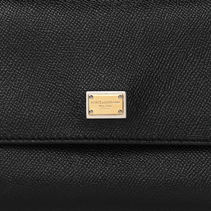 Dolce & Gabbana Dauphine Small Miss Sicily Satchel Black 7 of 9