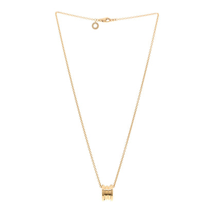 Bulgari 18K Yellow Gold B.Zero1 Pendant Necklace 3 of 5