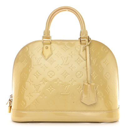 Louis Vuitton Vernis Alma PM Citrine 1 of 12