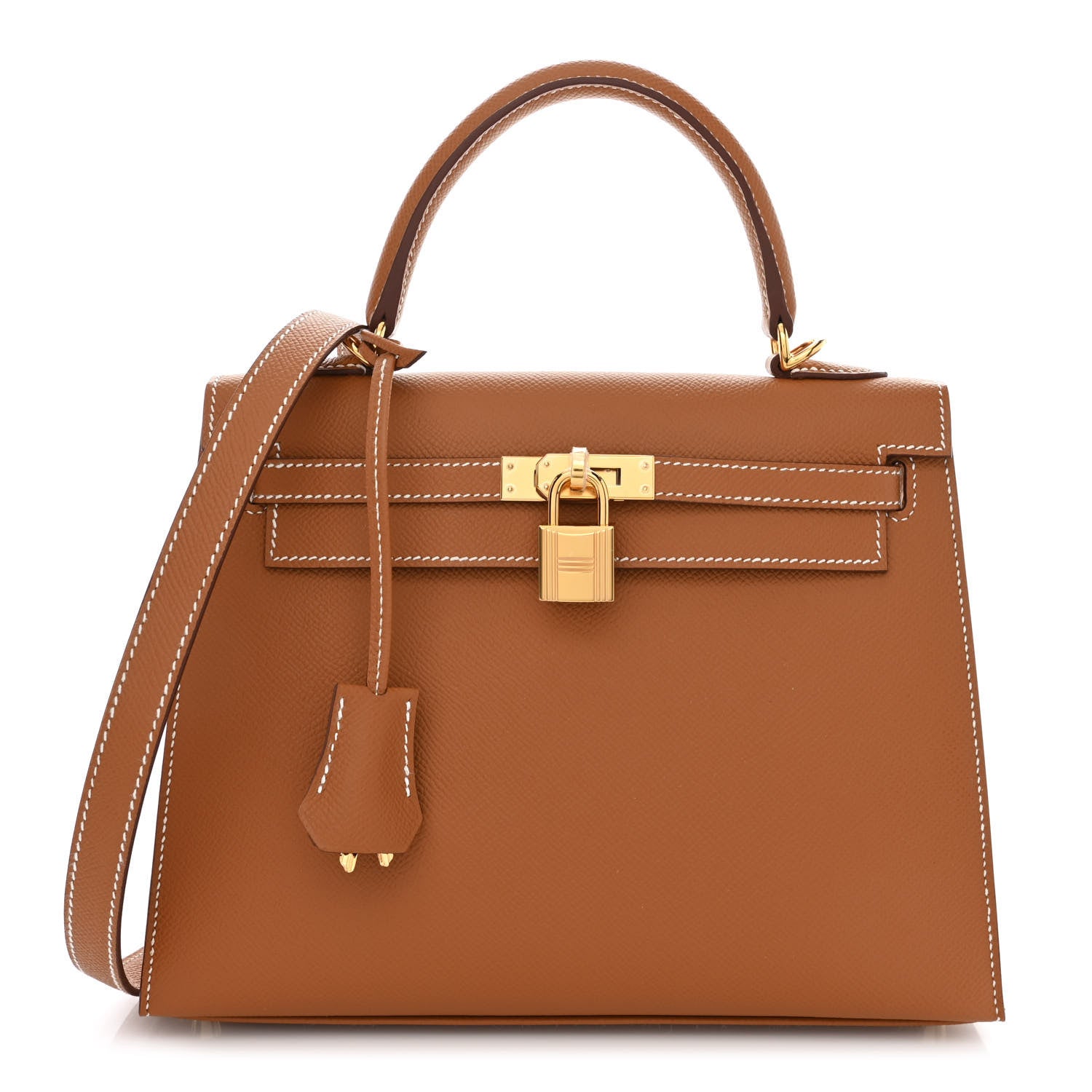 Hermes Epsom Kelly Sellier 25 Gold 1 of 11
