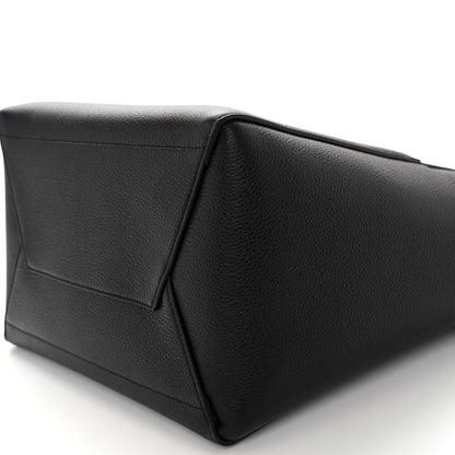 Celine Soft Grained Calfskin Sangle Bucket Bag Black 9 of 9
