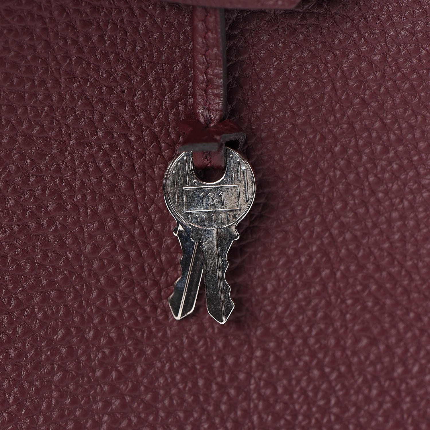 Hermes Togo Kelly Retourne 25 Bordeaux 31 of 37