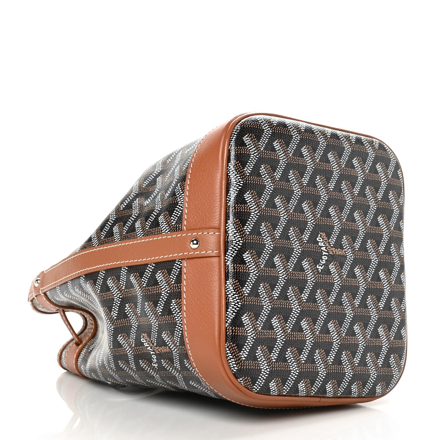 Goyardine Petit Flot Bucket Bag PM Black Gold