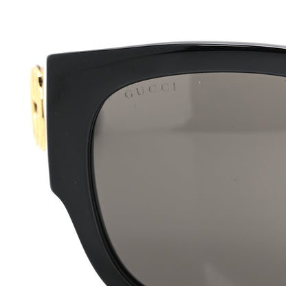 Gucci Acetate Square Frame Sunglasses GG0142SA Black 7 of 8