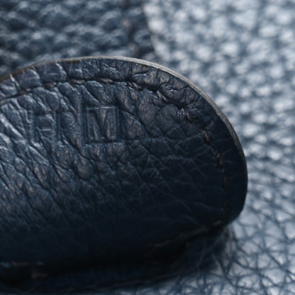Hermes Taurillon Clemence EVELYNE III GM Blue De Prusse 7 of 10