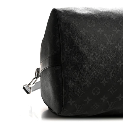 Louis Vuitton Monogram Eclipse Keepall Bandouliere 55 8 of 10
