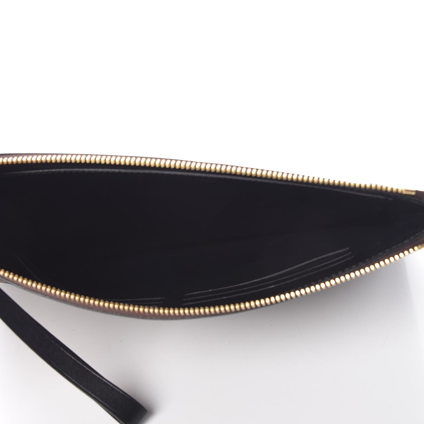 Monogram Veau Cachemire W Pochette Chocolate