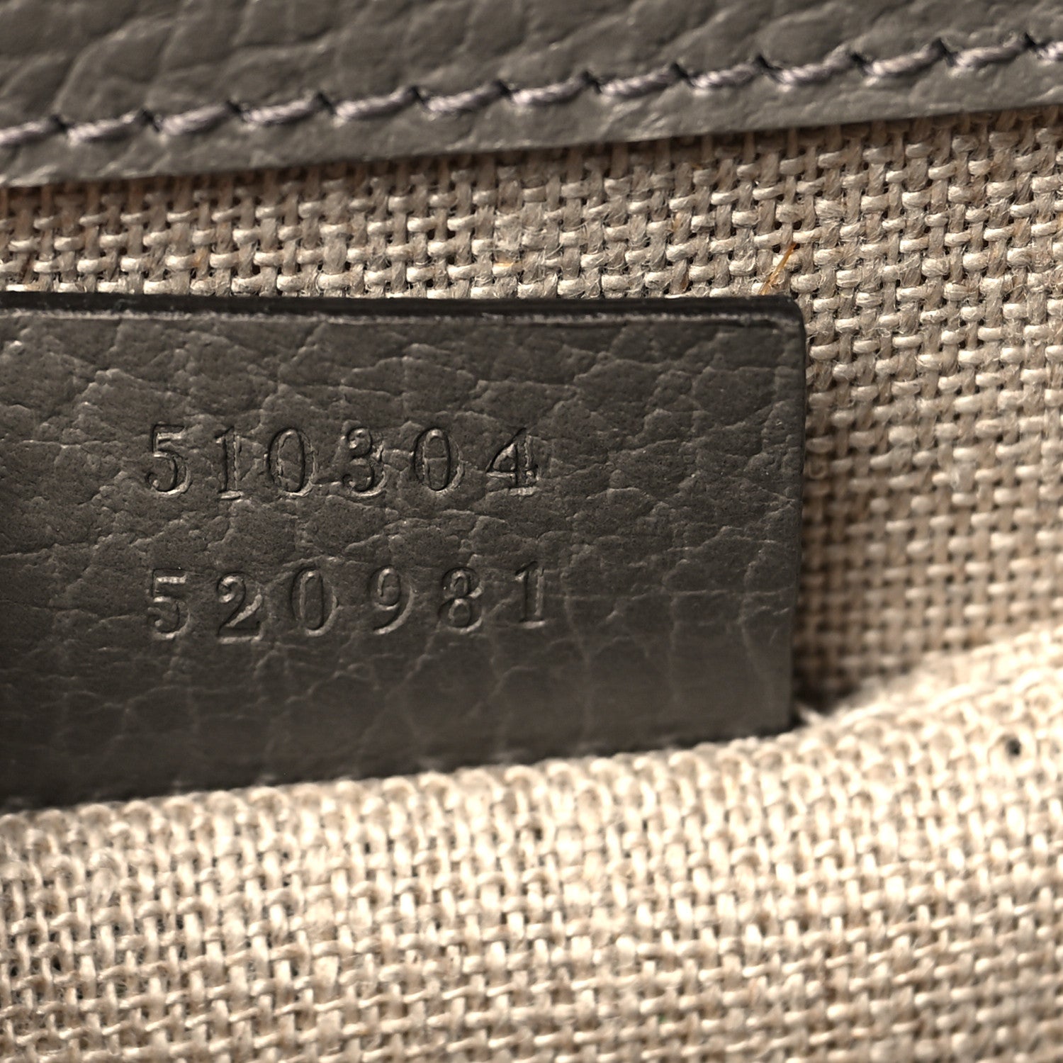 Gucci Dollar Calfskin Small Interlocking G Shoulder Bag Loess 7 of 10