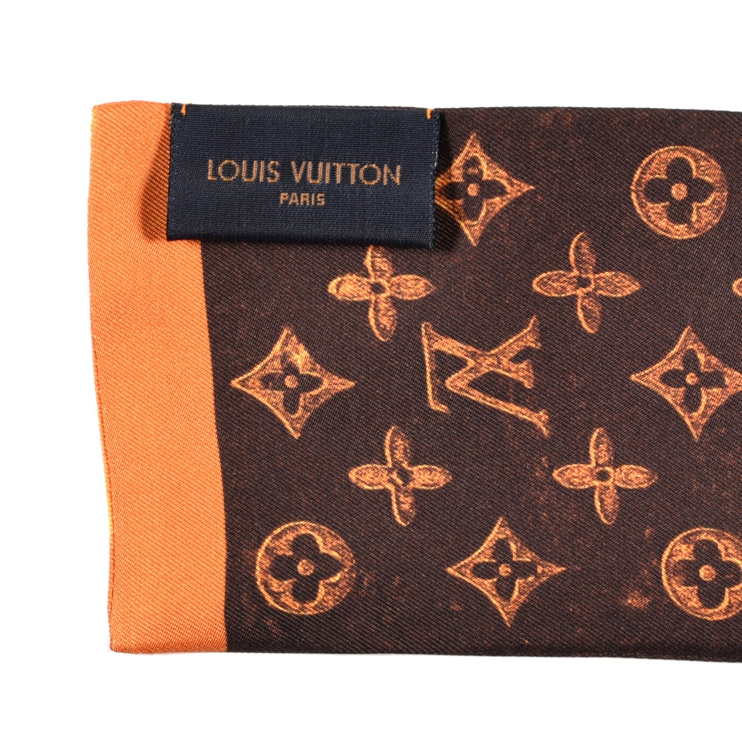 Silk Catogram Classic Bandeau Marron