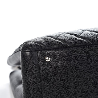 Chanel Caviar Quilted XL Grand Shopping Tote GST Black 15 of 20