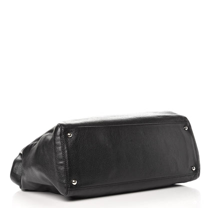 Chanel Calfskin Cerf Executive Shopper Tote Black 5 of 29