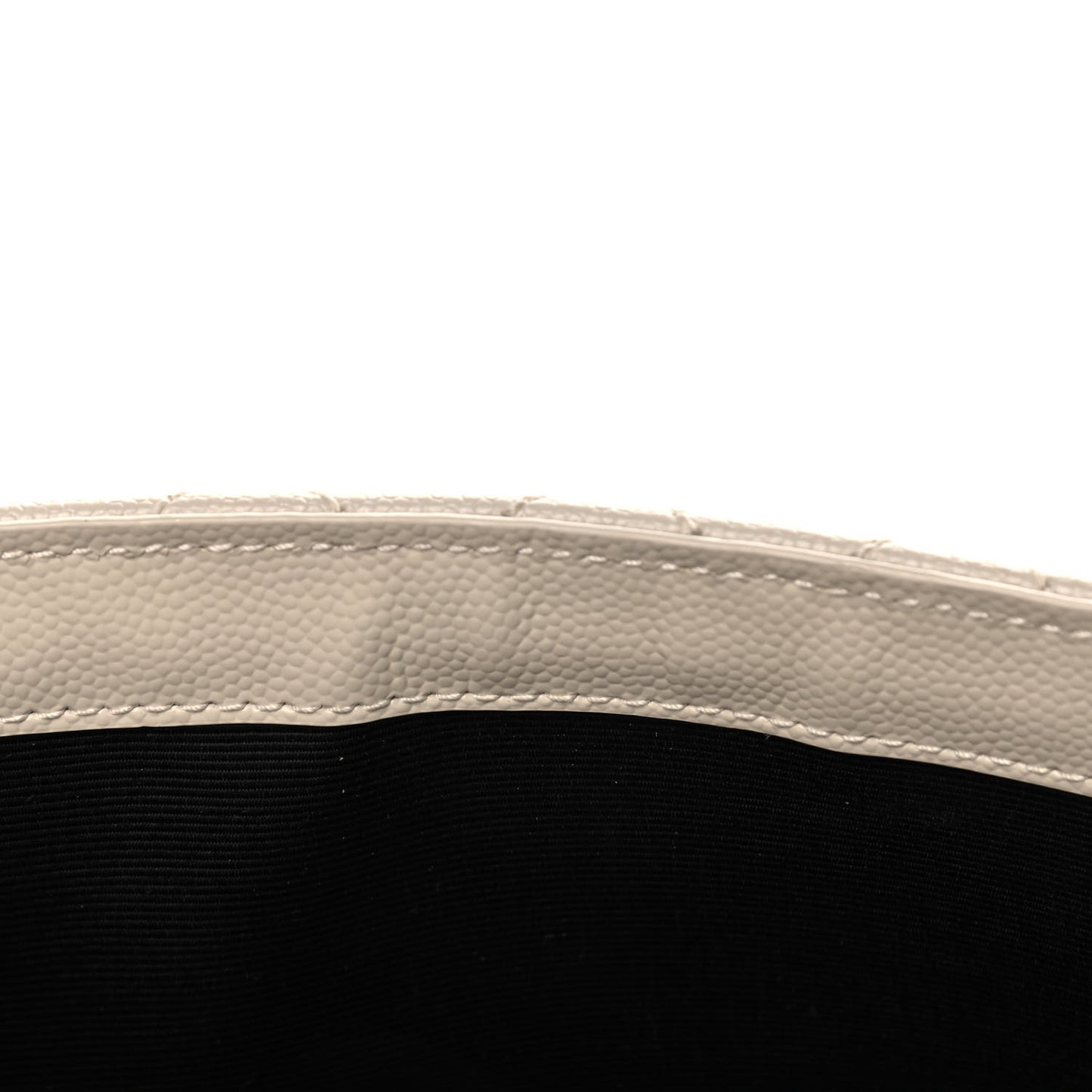 Grain De Poudre Textured Mixed Matelasse Medium Triquilt Monogram Satchel Porcellana