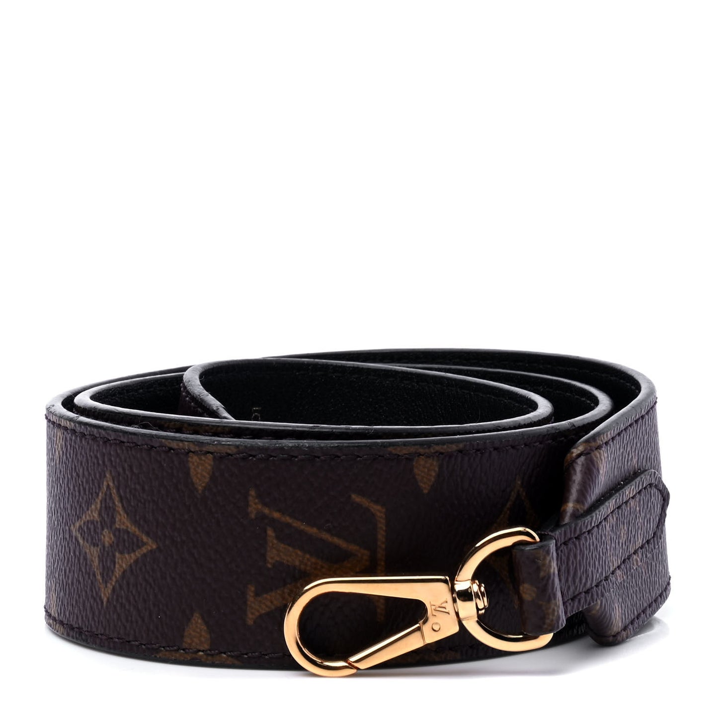 Monogram Bandouliere Shoulder Strap Black