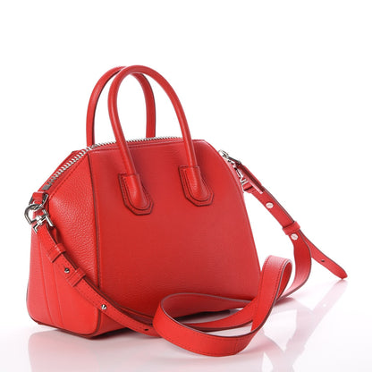 Givenchy Sugar Goatskin Mini Antigona Medium Red 3 of 8