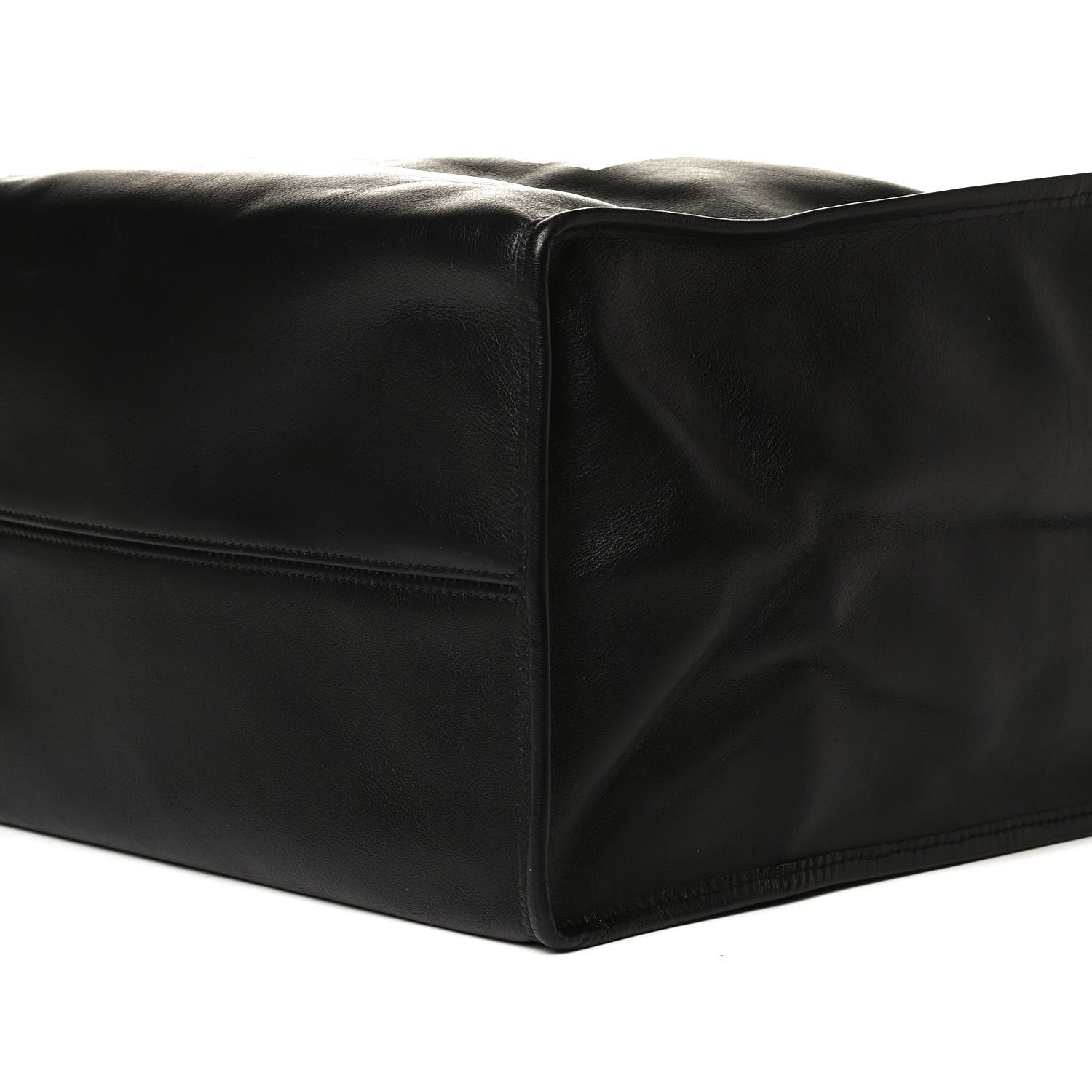 Balenciaga Calfskin Kittens Small Market Shopper Black 8 of 12