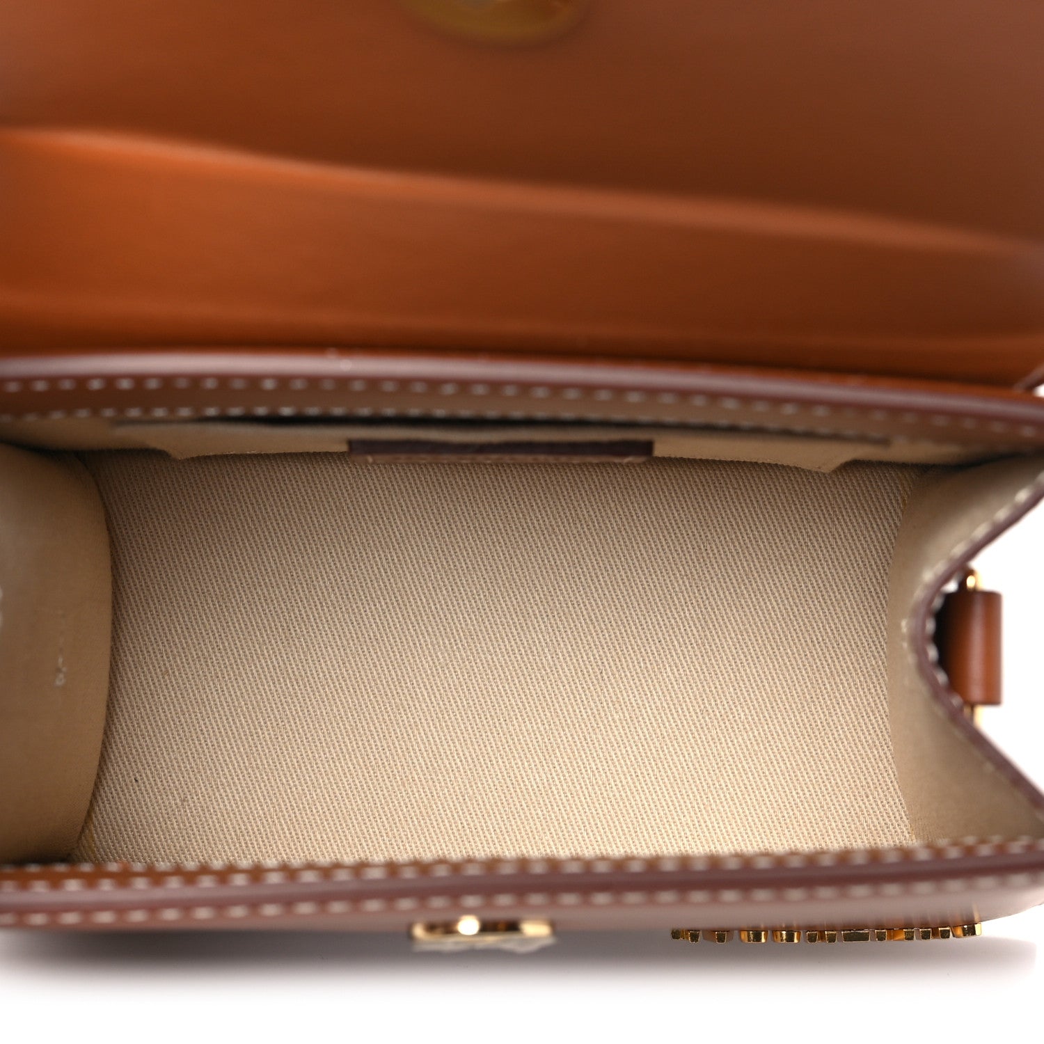 Jacquemus Smooth Calfskin Le Chiquito Moyen Light Brown 5 of 9