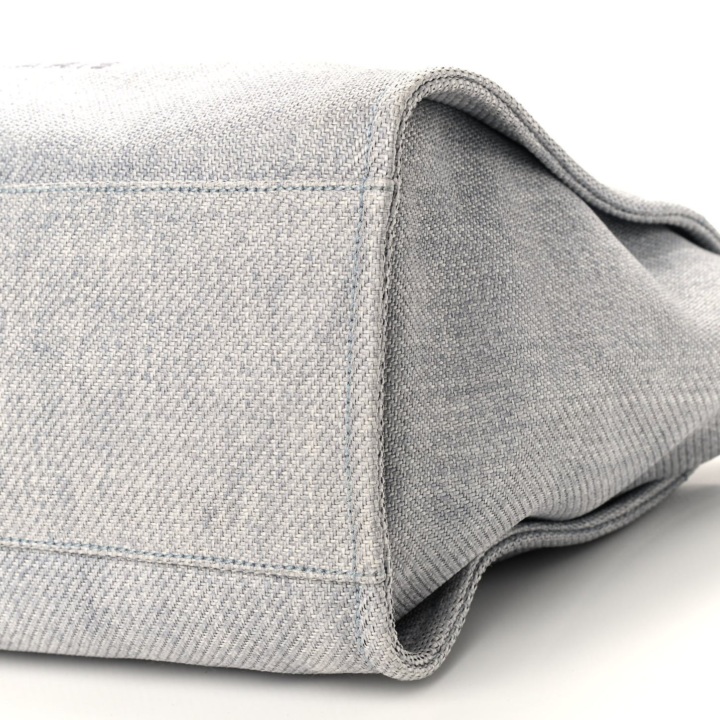 Canvas Medium Deauville Tote Denim Blue
