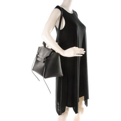 Celine Grained Calfskin Mini Belt Bag Black 5 of 11