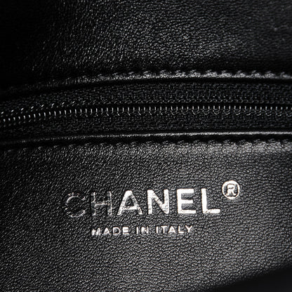 Chanel Shearling Lambskin 100% Clutch Black 5 of 8