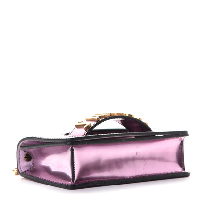 Christian Dior Metallic Calfskin J'Adior Mini Chain Flap Bag Pink 3 of 6