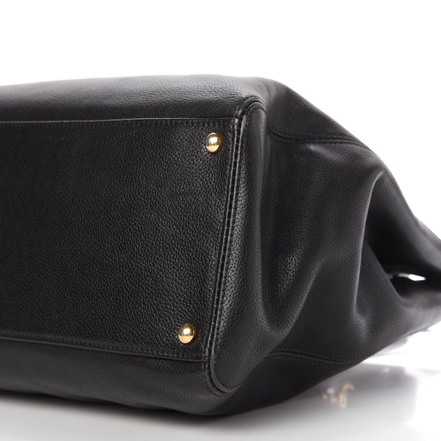 Chanel Calfskin Cerf Executive Shopper Tote Black 7 of 9