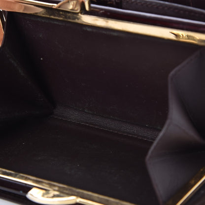Louis Vuitton Vernis French Purse Wallet Amarante 8 of 8