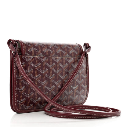 Goyard Goyardine Plumet Wallet Clutch Burgundy 3 of 11