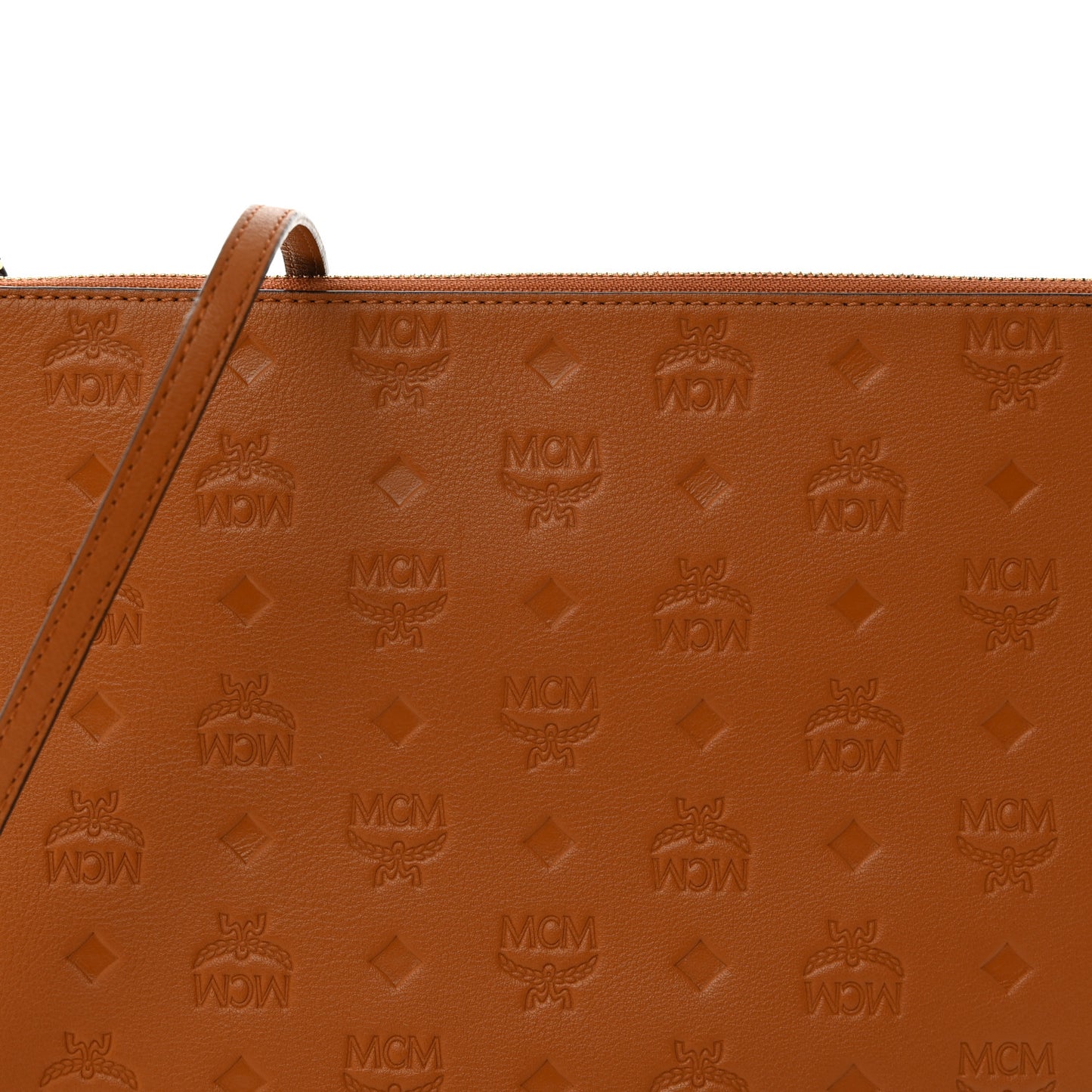 Calfskin Ottomar Crossbody Pouch Cognac
