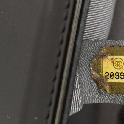 Chanel Patent Quilted Medium Coco Boy Flap Dark Green 7 of 10