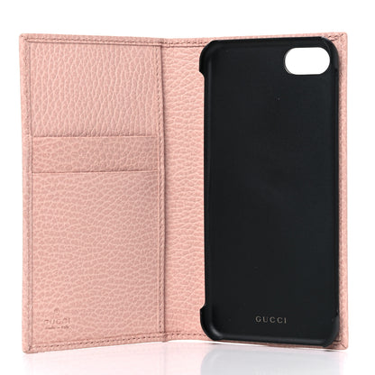 Gucci Pebbled Calfskin GG Marmont iPhone 7/8 Case Pink 5 of 6