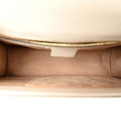 Gucci Calfskin Small Sylvie Shoulder Bag Off White 5 of 11