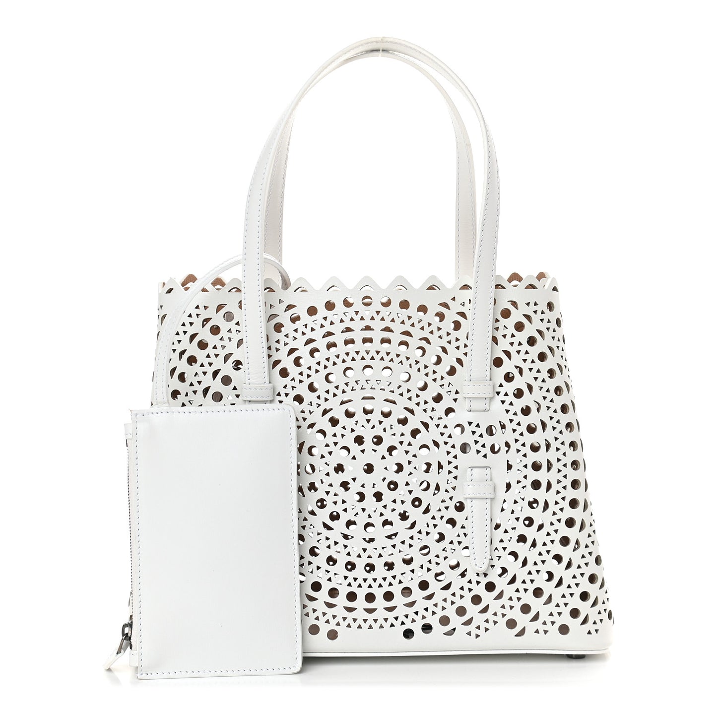 Calfskin Vienne Mina 25 Bag White
