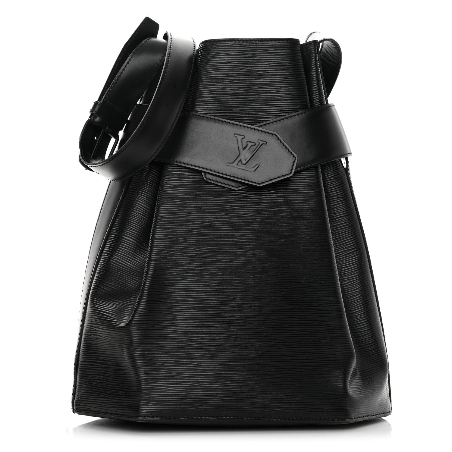 Louis Vuitton Epi Sac D'Epaule GM Black 1 of 16